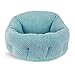 Best Friends by Sheri OrthoComfort Deep Dish Cuddler (20x20x12″) – Self-Warming  Cat and Dog Bed, Tealthumb 1