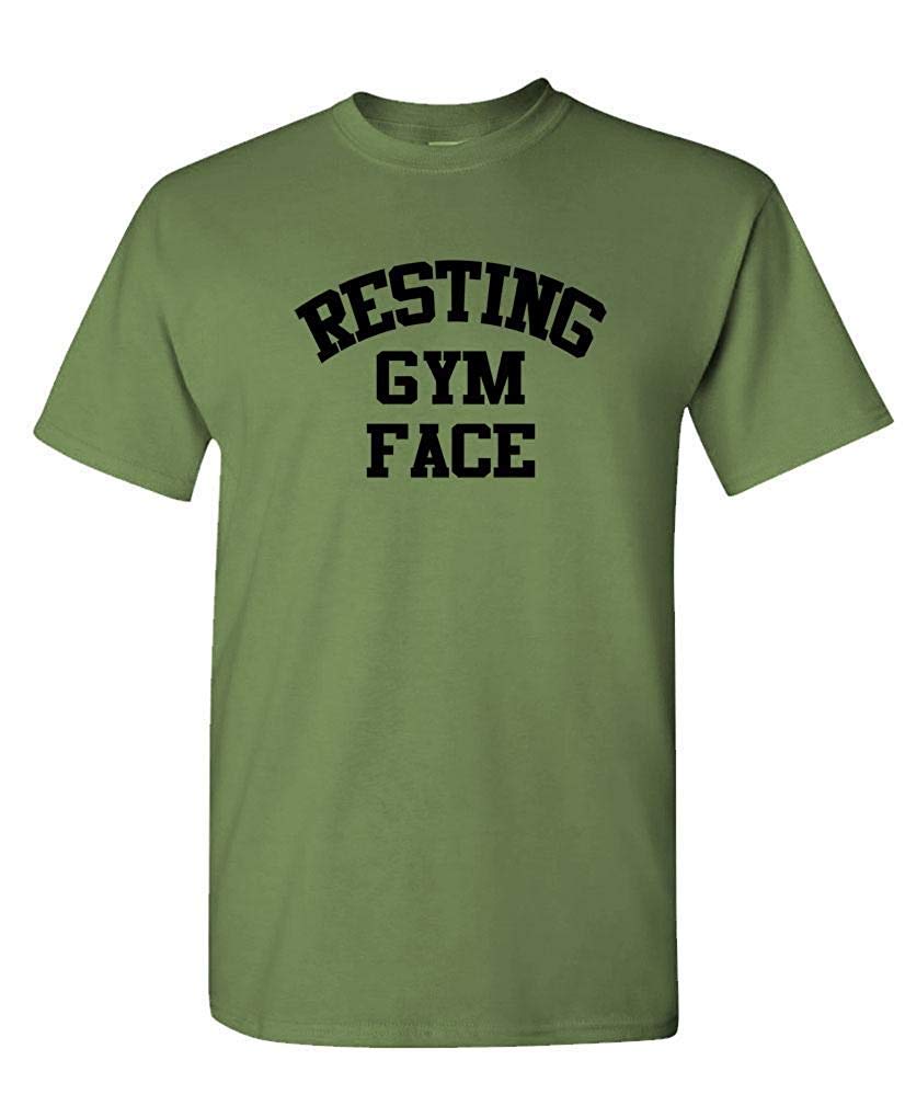 Guacamole Resting Gym Face Workout Weight Lift S T Shirt
