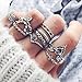 Adramata 43 Pcs Vintage Knuckle Rings Women Girls Stackable Midi Finger Ring Set