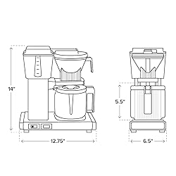 Technivorm Moccamaster 53941 KBGV Select 10-Cup