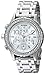 Nixon Women's A4041874 38-20 Chrono Watch, Silver