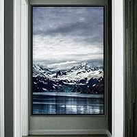 Framed Canvas Wall Art Mountain Lake View Global Landscape Mountain Multicolor Photography Relax/Calm - 16x24 inches