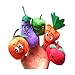 Acetoy Finger Puppet Set, Fruits and Vegetables Soft Finger Puppets Educational Toys for Baby Story Time, Shows, Playtime, Schools