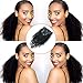 Lovrio Kinkys Curly Virgin Brazilian Clip in Human Hair Extensions Double Weft Real Remy Hair for Black Women 7 Pieces 120g with 17 Clips 18 Inch