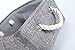 TheWarmHome Fabric Storage Basket Cloth Storage Bin Decorative Basket with Cotton Rope Handles Dog Toy Storage Shelf Basket Closet Basket for Home Office Books(Extra Jumbo, Grey)