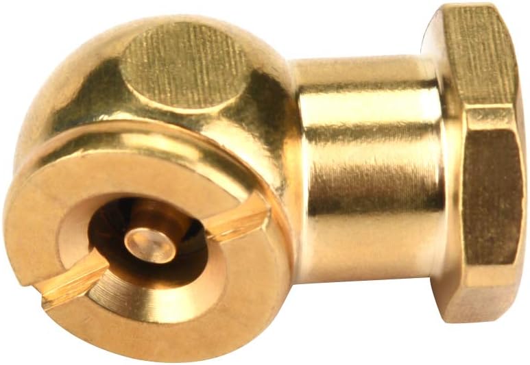 1/4" No-Clip/Clip Copper Tyre Air Valve Tire Inflator Valve Air Chuck Suitable for Car Motor(No-clip) Universal Fittings low profile ball air chuck valve - Image 5