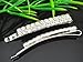 2pcs Clear Rhinestone Crystal Hair Barrette Clip Weddingll