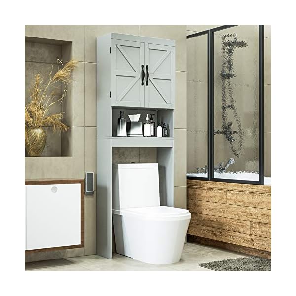 SRIWATANA OverTheToilet Storage Bathroom Spacesaver with