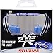 SYLVANIA H3 SilverStar zXe High Performance Halogen Fog Light Bulb, (Pack of 2)