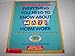 Everything You Need to Know About Math Homework 0590487795 Book Cover