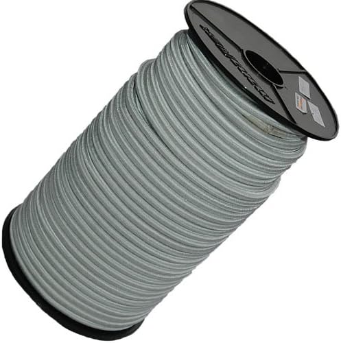 QVS Shop 8mm X 5M White Elastic Bungee Shock Cord/Rope Tie Down
