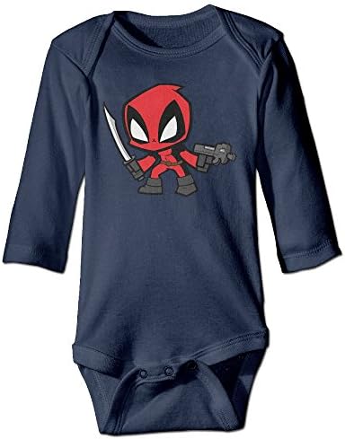 Yaiiya Deadpool The Cute Super Hero Hanging Bodysuits Baby T Shirt