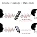 Voice Recorder, Anglink 8GB 512Kbps USB Voice Recorder Mini Digital Voice Activated Audio Sound Recorder with 2 USB Ports & Microphone(Support Play on Android Phone, Rechargeable)