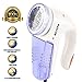 Baelor Electric Fuzz Lint Remover - Portable Fabric Pill Shaver and Effectively Sweater Defuzzer with Replaceable Stainless Steel Blade for Clothes, Furniture, Couch, Blanket, Curtain, Socks, Cashmere