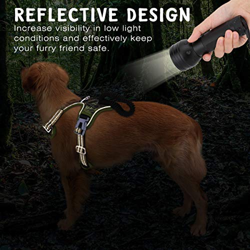 VavoPaw Dog Vest Harness, No Pull Design Pet Soft Padded Reflective