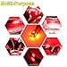 YITAMOTOR 10x Red T10 194 LED Light Bulb 168 158 LED Non-Polarity Car Bulbs for Interior Exterior Lights Map Door Trunk License Plate Lamp