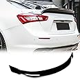 MCARCAR KIT Gloss Black Trunk Spoiler Fits for Maserati Ghibli Sedan 2013-2023 Rear Boot Lid Highkick Wing Lip Factory Outlet