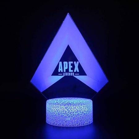 Dreieckssymbol LED Nachtlicht 3D Illusion Lampe Kinder Nachtlampe