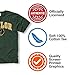 Campus Colors NCAA Adult Gameday Cotton T-Shirt - Premium Quality - Semi-Fitted Style - Officially Licensed Product (Baylor Bears - Green, Medium)