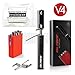 The Original Authentic Coil Master VERSION 4 6-in-1 Coil Jig with Authenticity Scratch Code and Japanese Organic Cotton by InnoVaper - Perfect Micro Coils with 100% Organic Unbleached Japanese Cotton