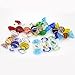 Carrep 15Pcs Vintage Glass Sweets Candy Ornament for Home Party Wedding Christmas Festival Decorations Gift