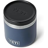 YETI Rambler 8 oz Food Jar, Vacuum Insulated, Stainless Steel, With Airtight Lid, Navy