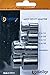 Bastex Impact Adapter and Reducer Set (4-Piece) for use with Impact Wrenches and Drills in Auto and Construction Work Set Adapter Sizes (3/8in. to 1/4) (1/2in. to 3/8) (3/8in. to 1/2) (1/4in. to 3/8)
