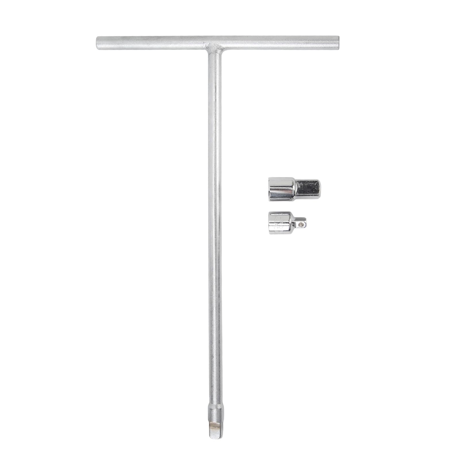 Keenso T Handle Wrench‎ Socket Set, 3/8in Drive T Shaped Wrench with 1/4in 1/2in Adaptors Chrome Vanadium Steel for Automotive Repair & Household