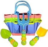 Kids Garden Tool Set with Tote , Tools Handles Made As 