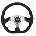 10L0L Golf Cart Steering Wheel, Universal Design Fit for Yamaha, EZGO RXV & TXT, Club Car DS, Club Car Precedent Tempo, Most Golf Cart(Sandal Wood Brown)