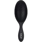 SOFT TOUCH OVAL HAIR BRUSH (BLACK)