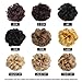 Ryalan Synthetic Hair Bun Extensions Messy Hair Scrunchies Hair Pieces for Women Hair Donut Updo Ponytail Hairpiece (144/613#)