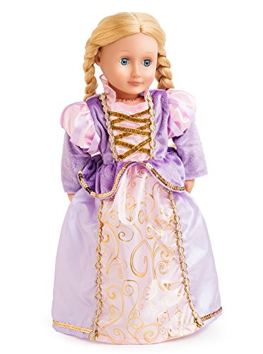 Little Adventures Classic Rapunzel Matching Doll Dress