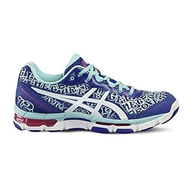 asics netburner netball trainers