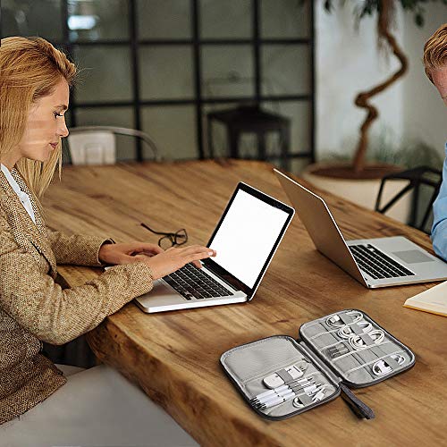 image for LIANTRAL Electronic Organizer Travel Cable Organizer Bag, Portable Ele