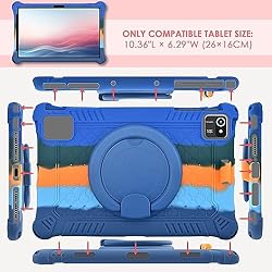 DETUOSI Silicone Case for TCL 10.36 inch with