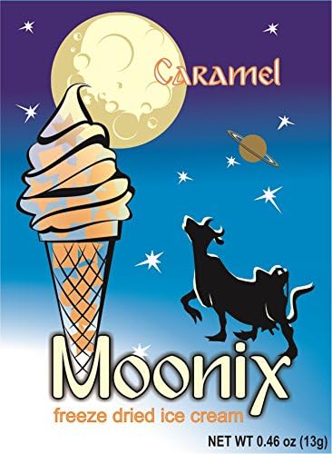 Moonix Freeze Dried Ice Cream. 5ct (Caramel)