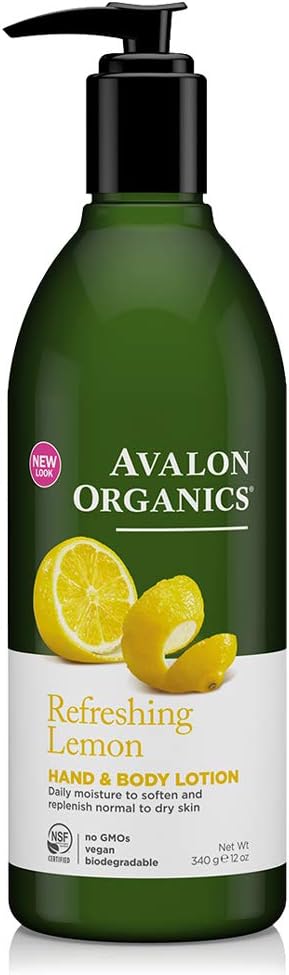 AVALON ORGANICS アバロンオーガニクス ハンド&ボディローション レモン 340g