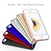 Anccer iPhone 5S Case,iPhone SE Case [Ultra-Thin] [Anti-Stain] [Anti-Drop] Premium Material Slim Full Protection Cover for iPhone SE (Red)