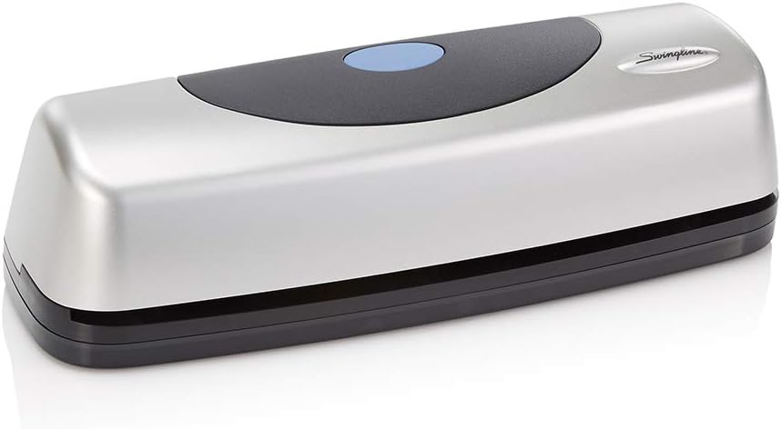 Swingline Electric Paper Punch/Stapler 2 or 3 Hole, 24 Sheet, 3230ST - 7704280 : Electronic Hole Puncher : Office Products