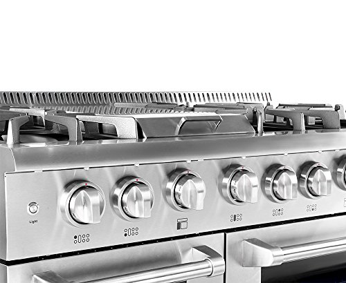 6 Burner+Range+Double+Oven+Griddle