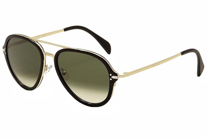 celine black and gold sunglasses