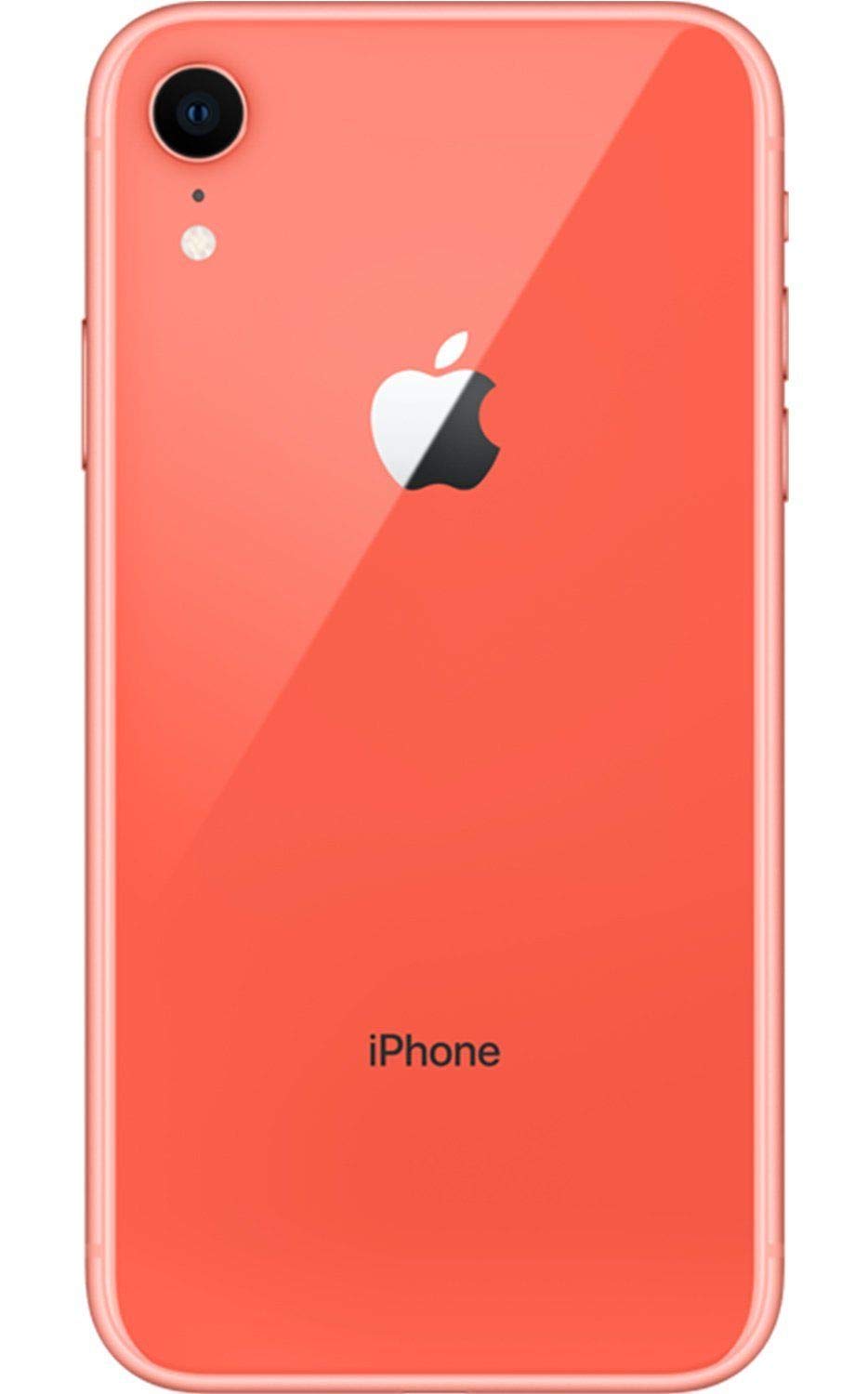 Apple iPhone XR Apple iPhone XR, Fully Unlocked, 64 GB - Coral (Renewed)