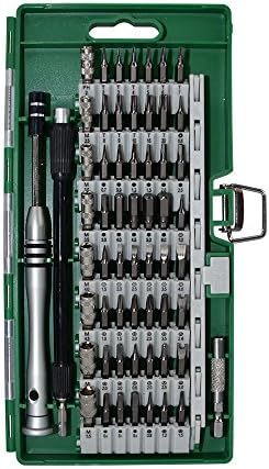 Precision Screwdriver Set 60-in-1 with 56 Bit Magnetic Driver Kit,Professional Electronics Repair Tool Kit for iPhone/ Cell Phone/ iPad/ Tablet/ PC/ MacBook and Other Electronics by Eeng