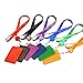 ID Badge Card Holder, Name Badge Holder with Lanyard, Neck Lanyard id Holder for Women Men, Coolrunner 2-Sided PU Leather Vertical Business Card Holder Vertical/Horizontal (2.8