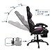 YOURLITE Purple Computer Gaming Chair with Wide Seat, High Back PU Leather Video Game Chair, Ergonomic Adjustable Racing Chair with Headrest and Lumbar Support