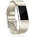 Maledan Bands Replacement Compatible with Fitbit Charge 2, Champagne Silver Gold Small