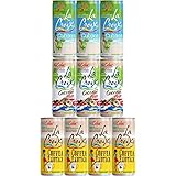 La Croix NiCola Mojito, Coconut Cola, Coffea Exotica Sparkling Water, 12 Fl Oz Can (Pack of 18, Total of 216 Oz)