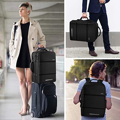 AMBOR 17.3inch Travel Laptop Backpack, 40L Flight Approved CarryOn