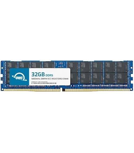 Samsung 32GB DDR5 4800MHz PC5-38400 ECC RDIMM 2Rx8 Dual Rank 1.1V